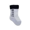 Hugo Boss Kids Infant Logo Stripe Socks Pale Blue 771
