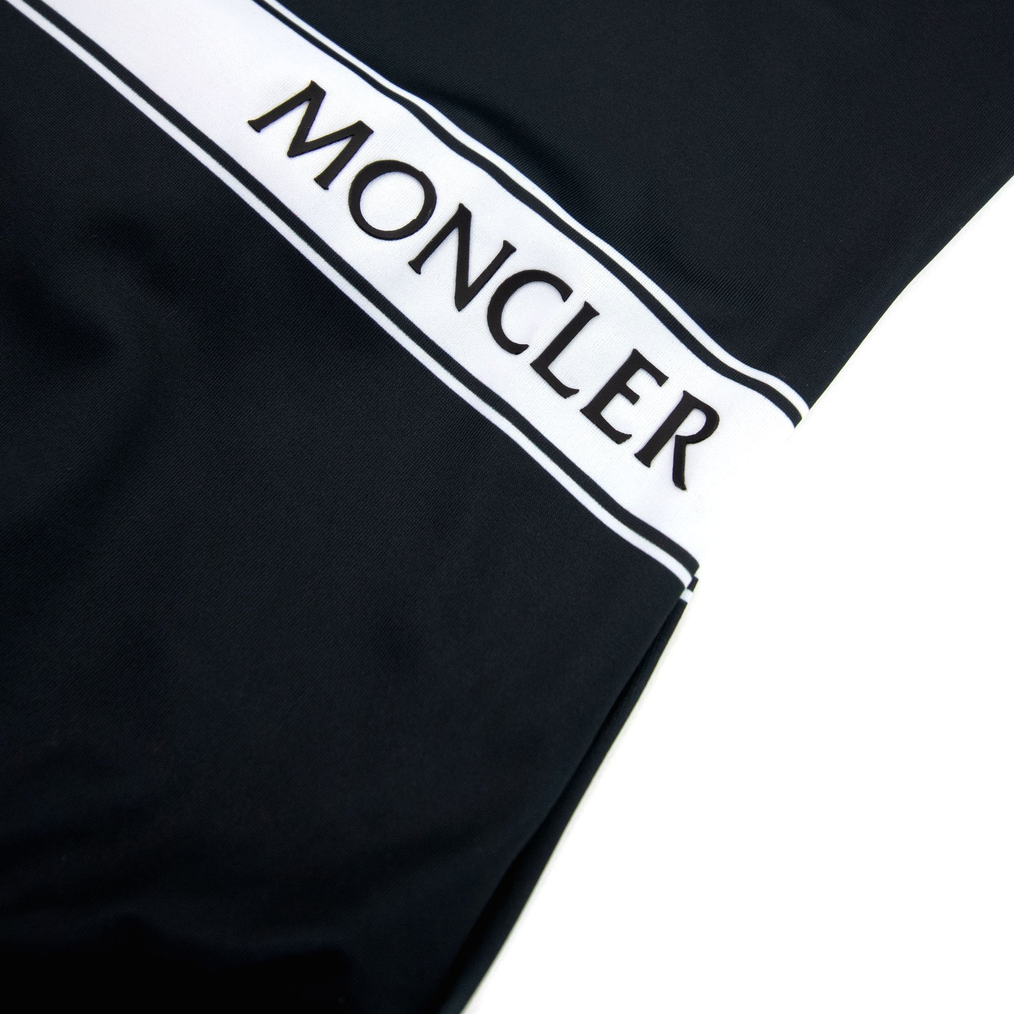 Moncler Junior Logo Bagno Girl Swim Costume Black