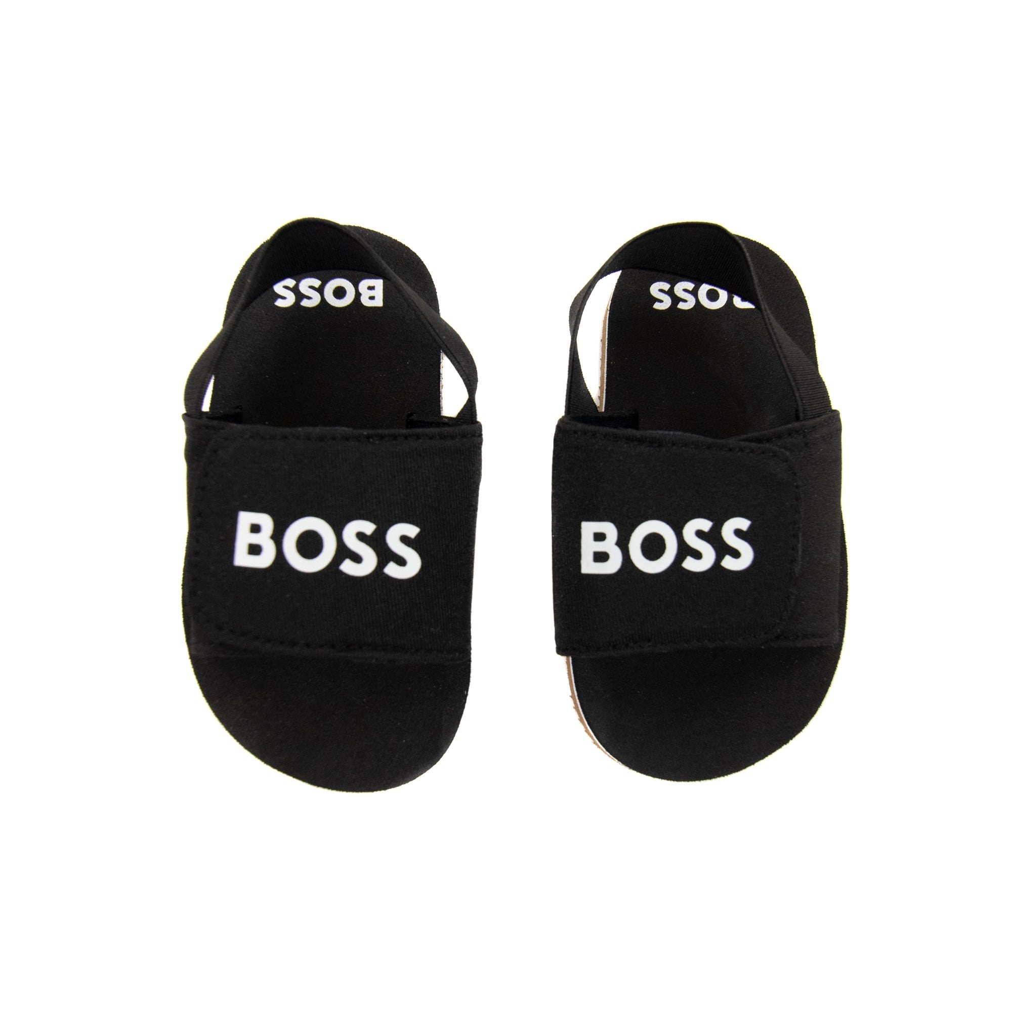 Hugo Boss Kids Logo Strap Detailing Slider Black 09b