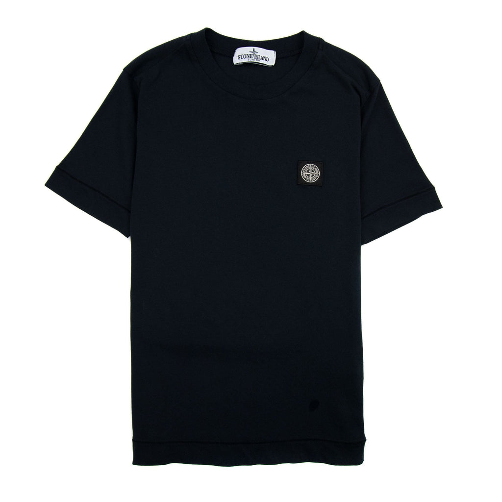 Stone Island Junior Chest Patch T/s Navy