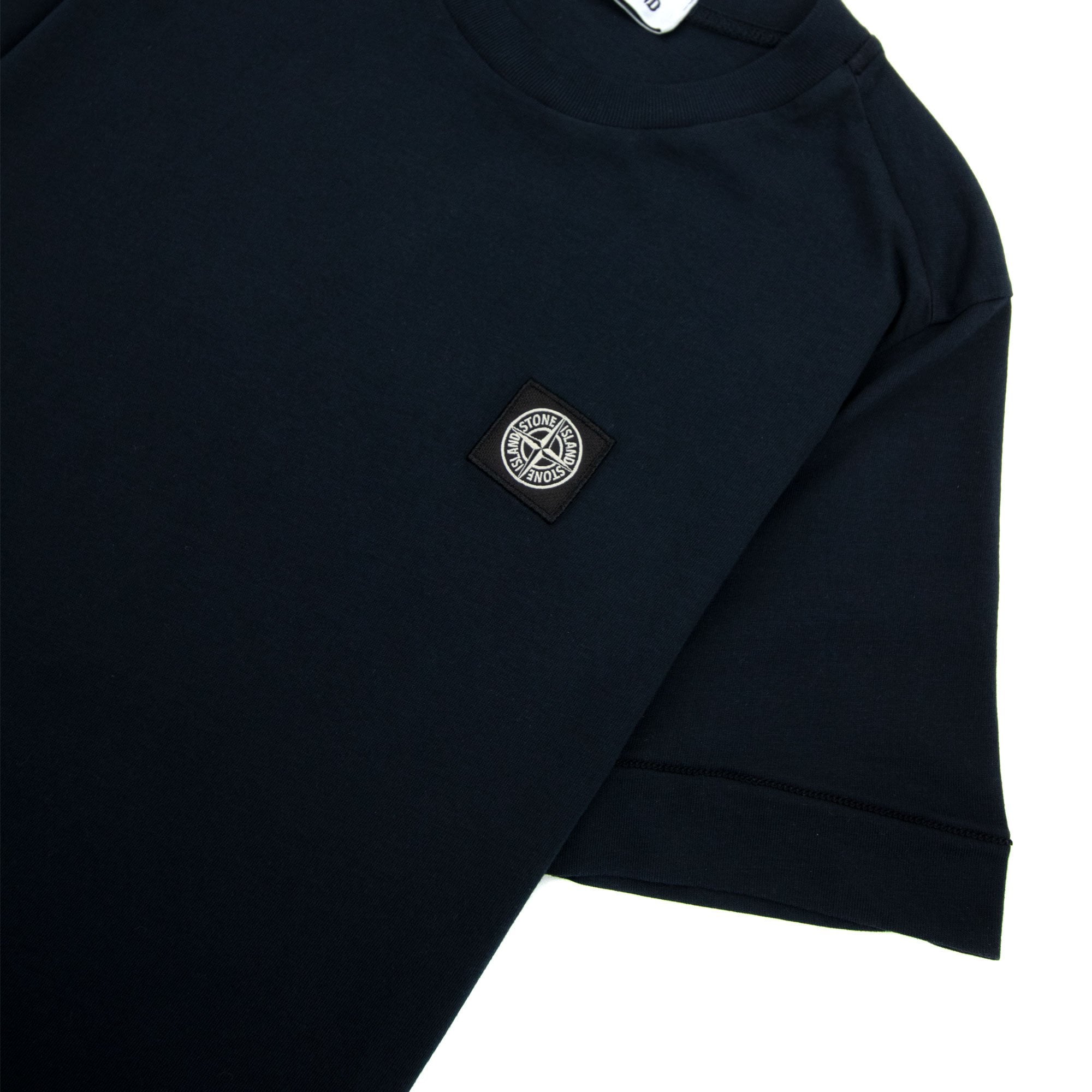 Stone Island Junior Chest Patch T/s Navy