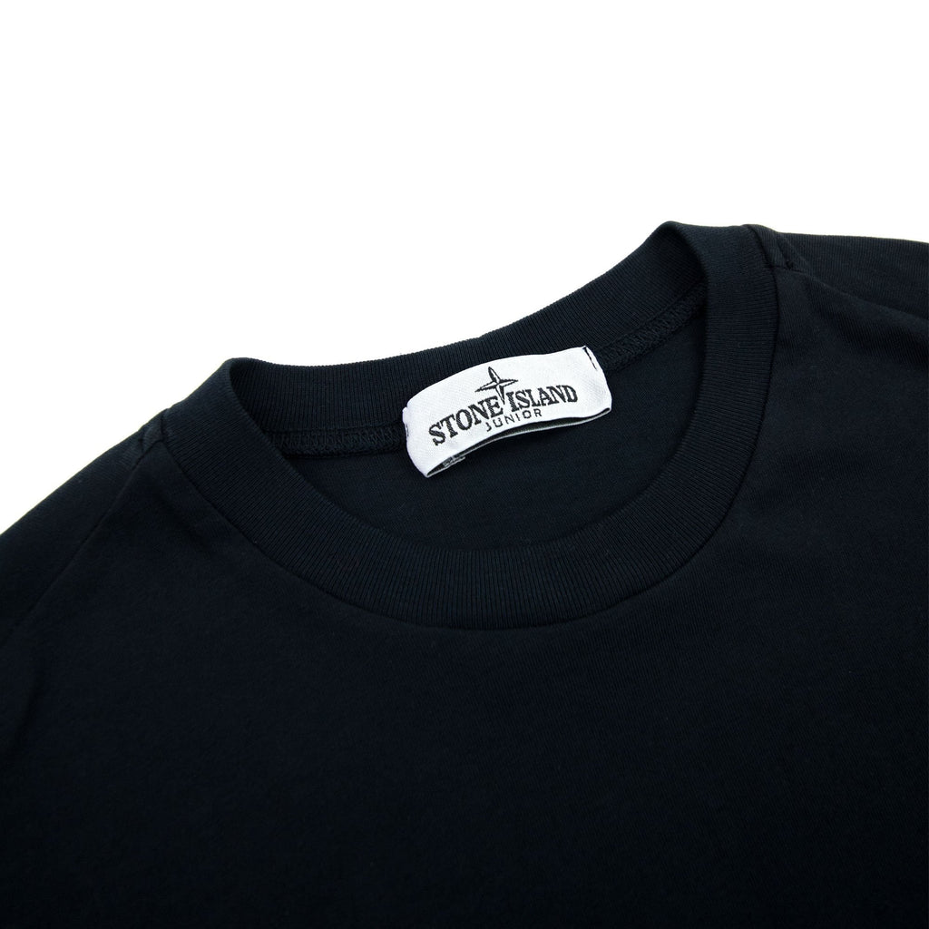 Stone Island Junior Chest Patch T/s Navy