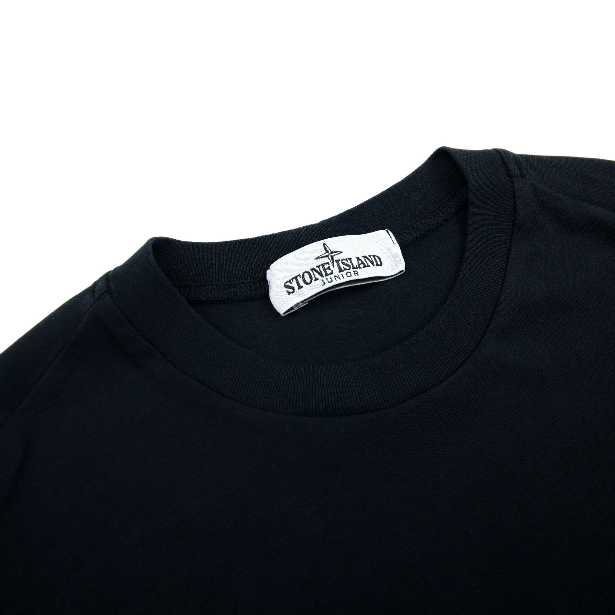 Stone Island Junior Chest Patch T/s Navy