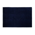 Emporio Armani Logo Cotton Beach Towel Navy Blue