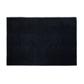 Emporio Armani Logo Cotton Beach Towel Black