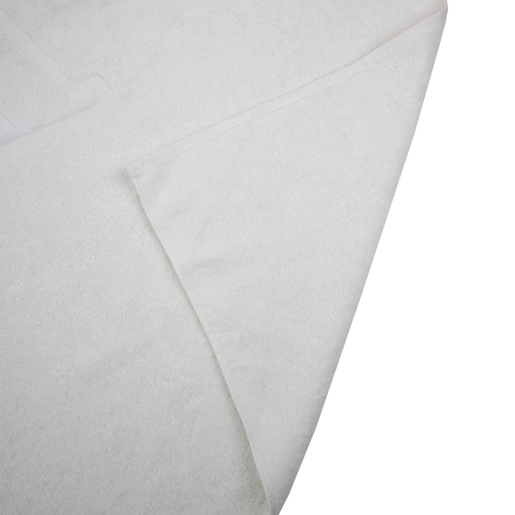 Emporio Armani Logo Cotton Towel White