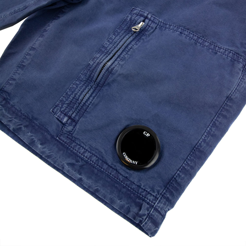 Cp Company Lens Cargo Bermuda Short Sky Blue 875