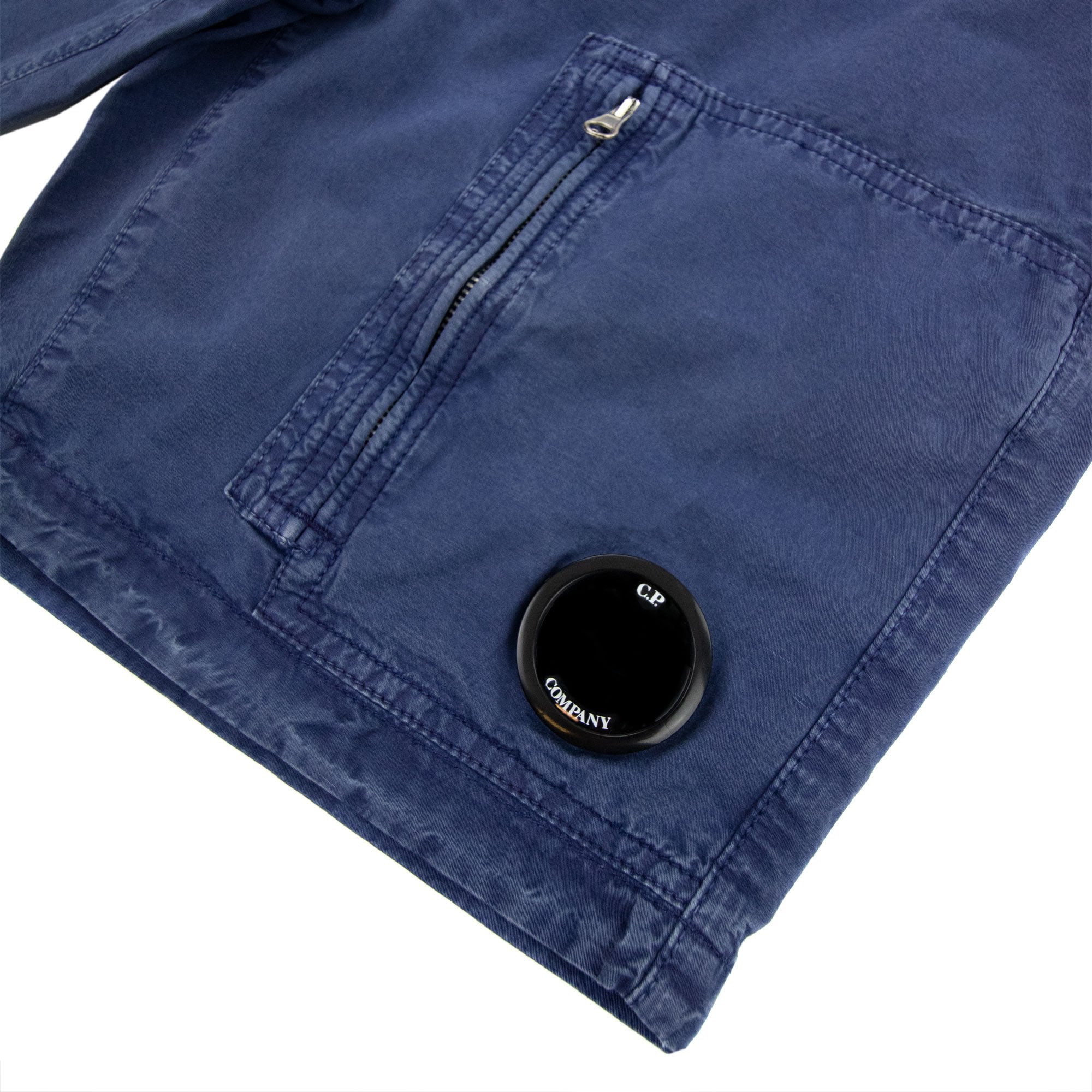Cp Company Lens Cargo Bermuda Short Sky Blue 875