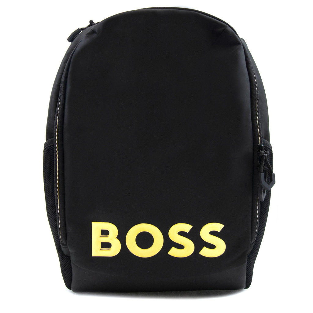 Hugo Boss Holiday Metallic Logo Backpack Black 001