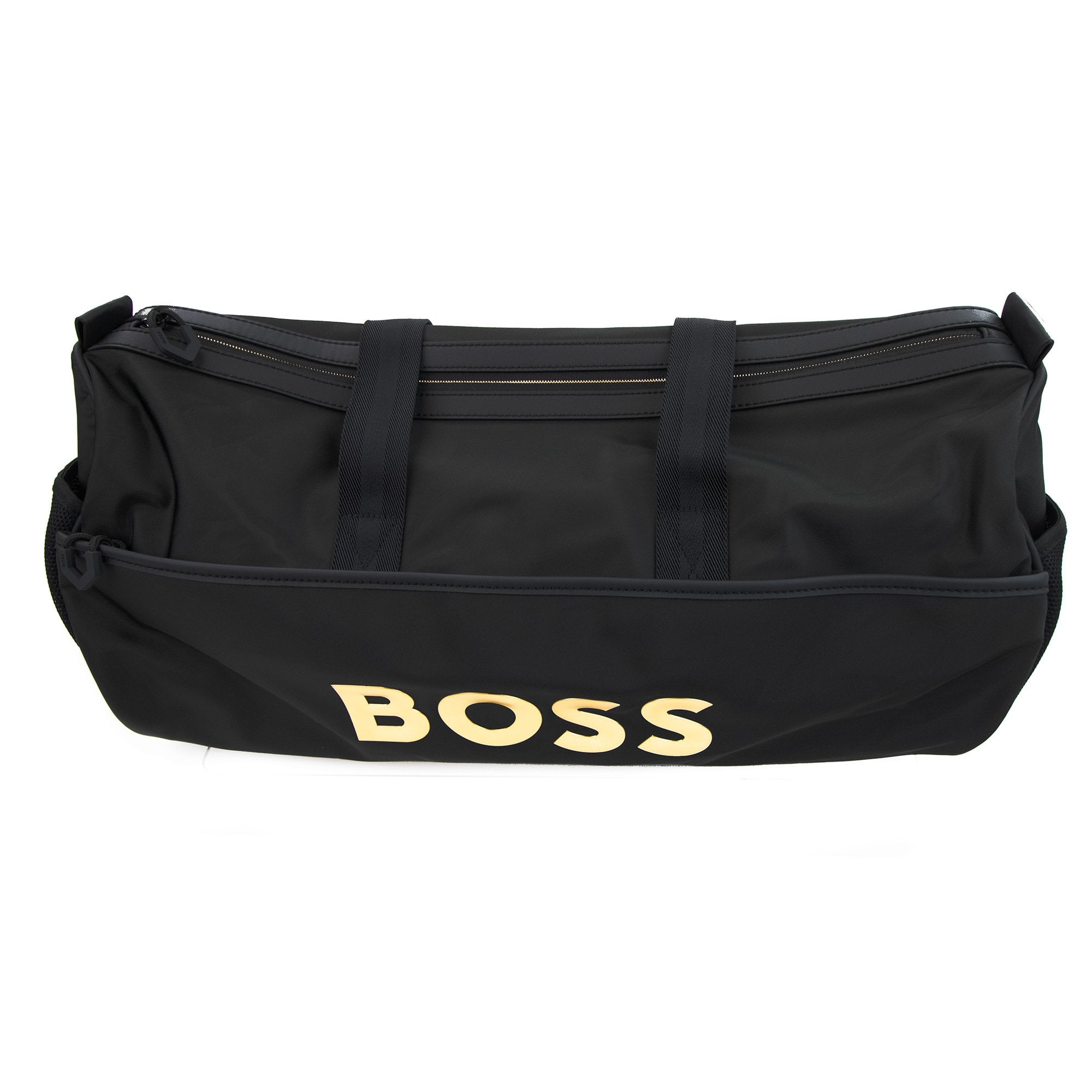 Hugo Boss Holdall Metallic Logo Bag Black 001