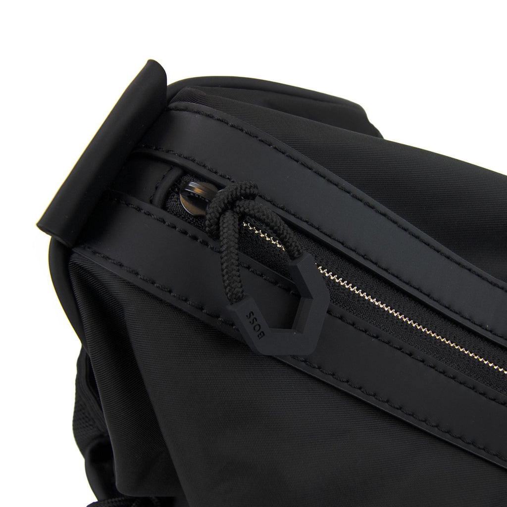 Hugo Boss Holdall Metallic Logo Bag Black 001