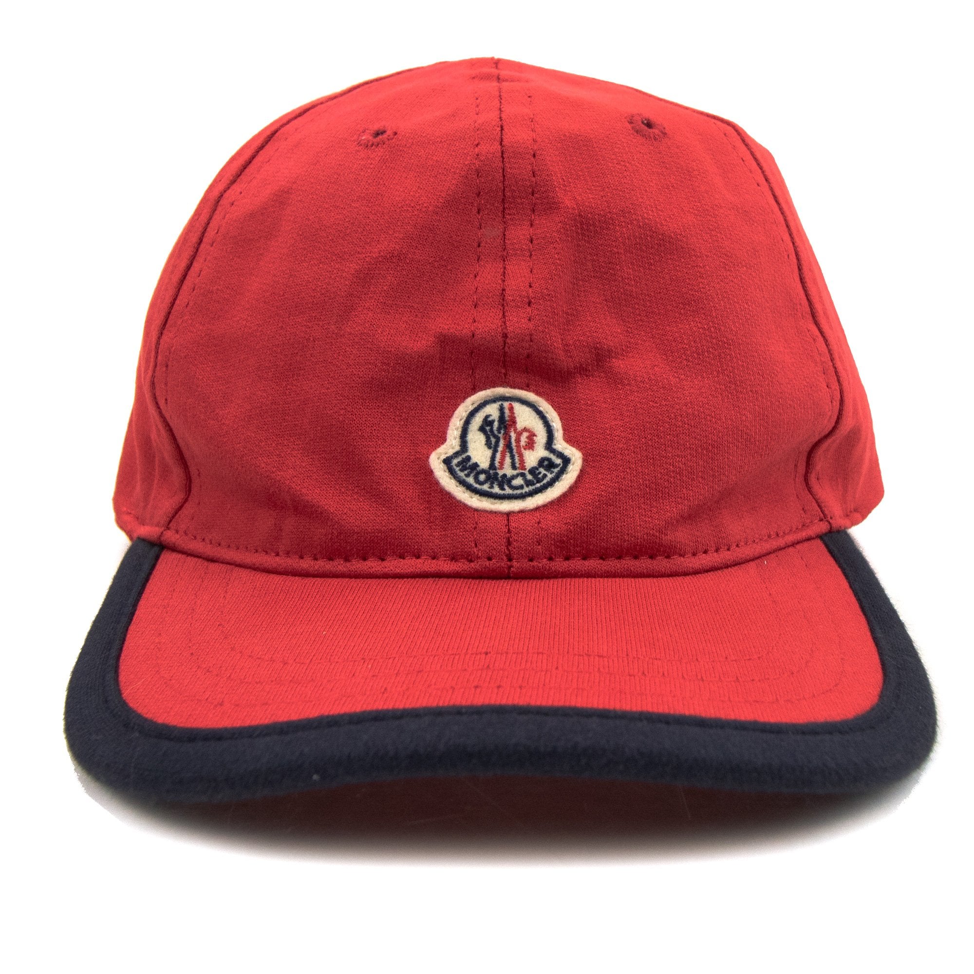 Moncler Junior Moncler Logo Cap Red