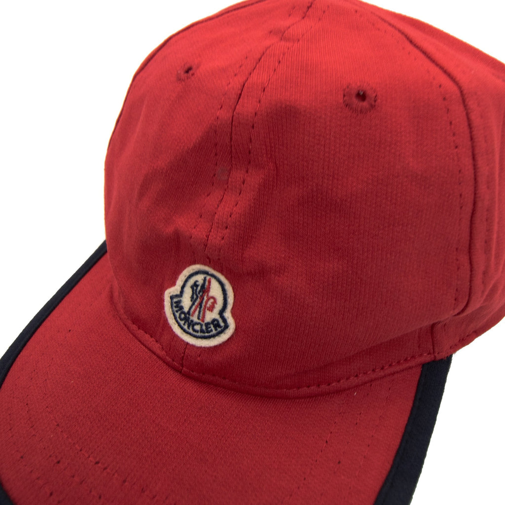 Moncler Junior Moncler Logo Cap Red