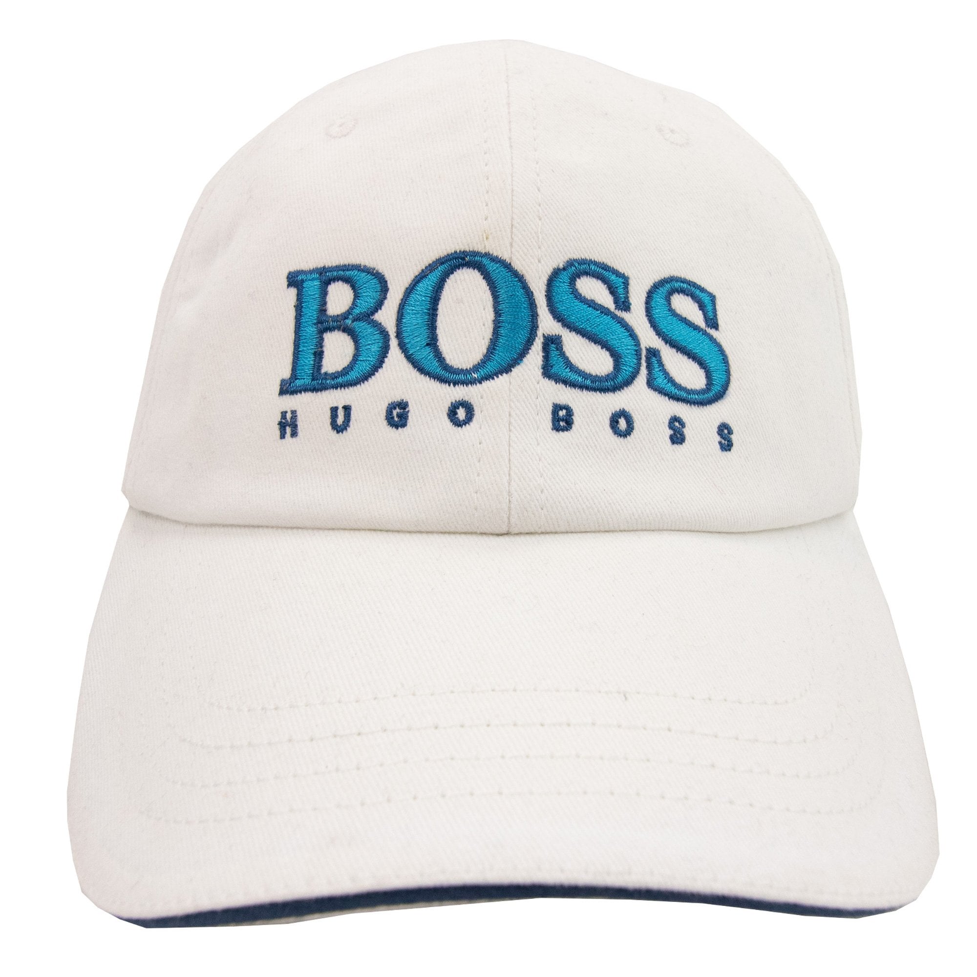 Hugo Boss Kids Embroidered Logo Cap White