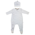 Hugo Boss Kids Baby Sleeper & Hat Set Pale Blue 771