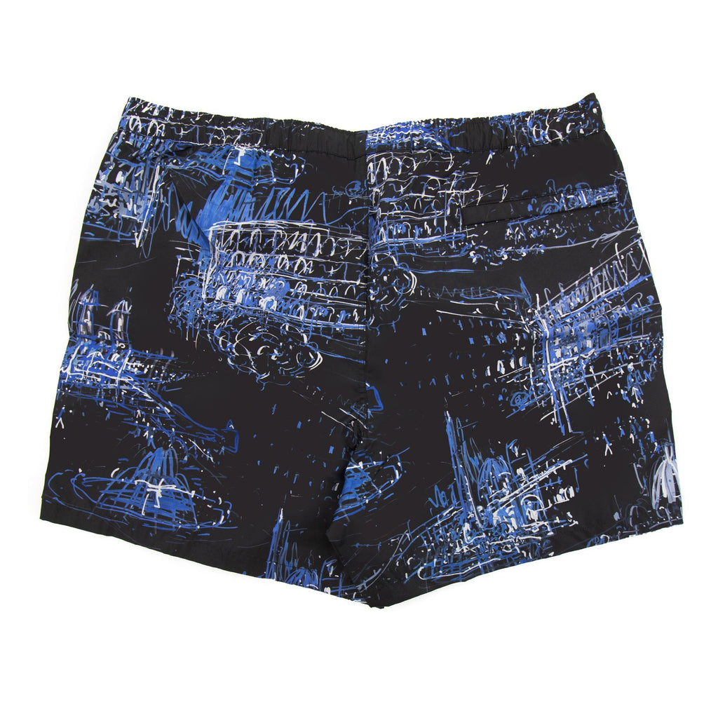 Valentino Nylon Swim Shorts Multi