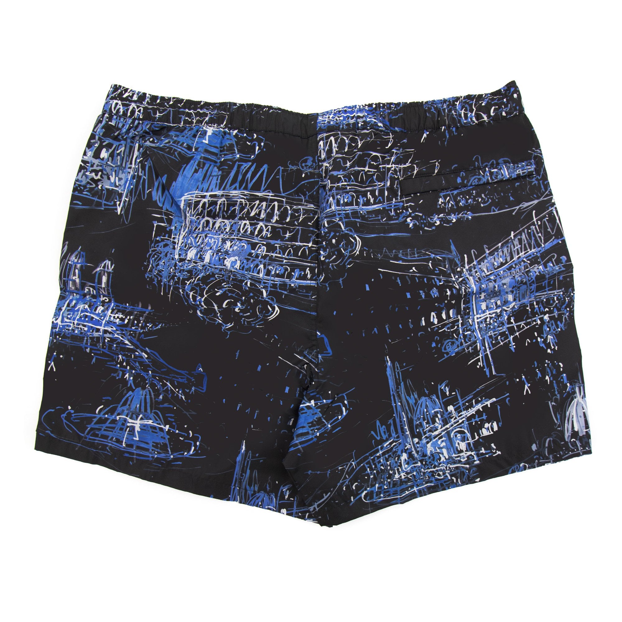 Valentino Nylon Swim Shorts Multi