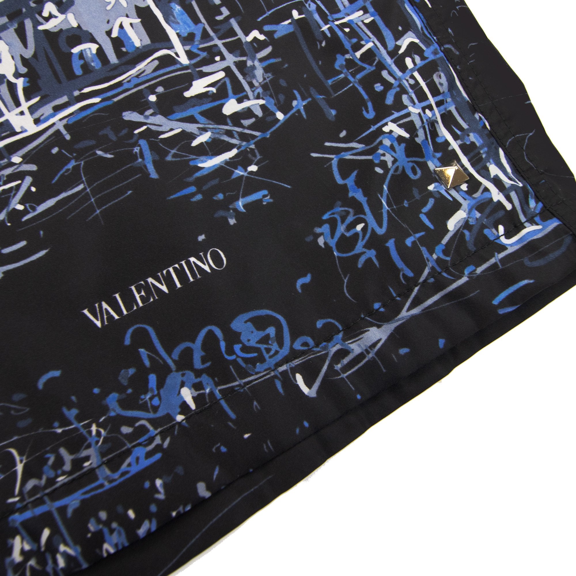 Valentino Nylon Swim Shorts Multi