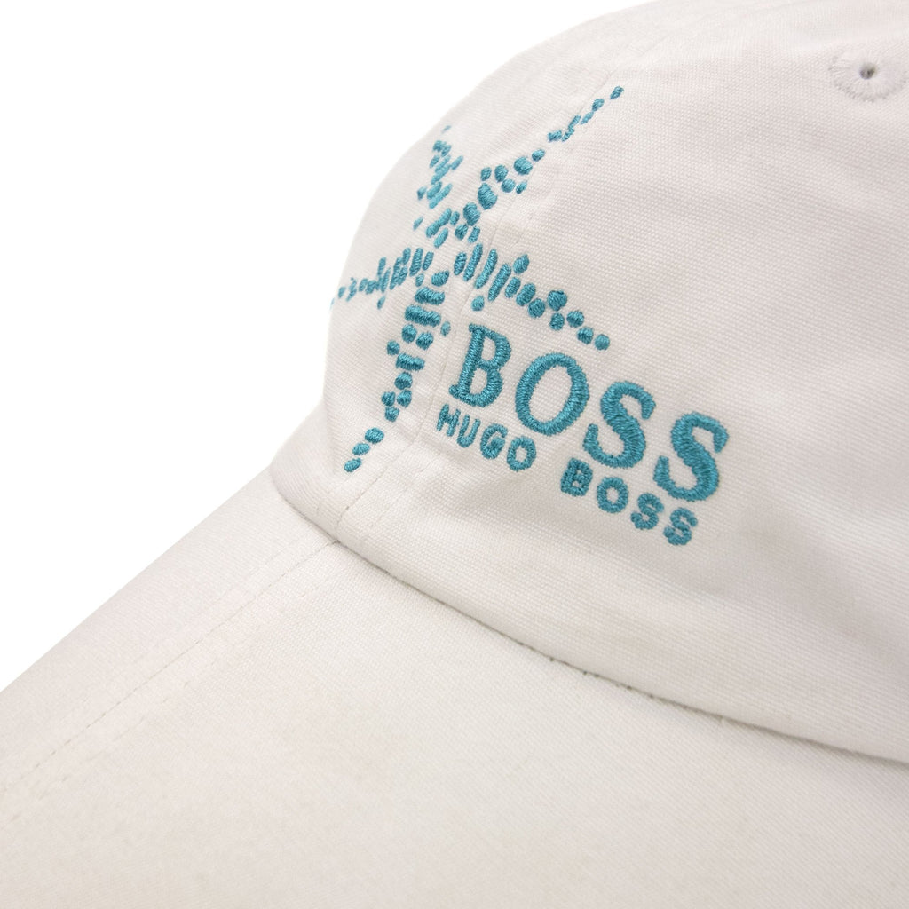 Hugo Boss Embroidered Logo Cap White