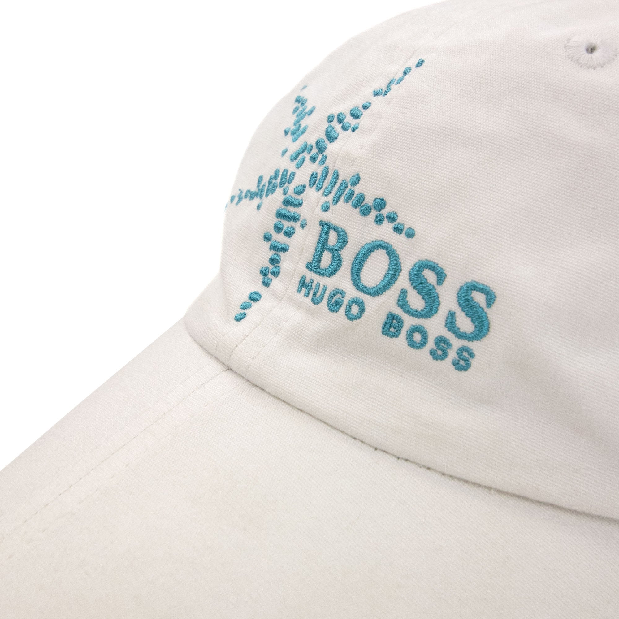 Hugo Boss Embroidered Logo Cap White