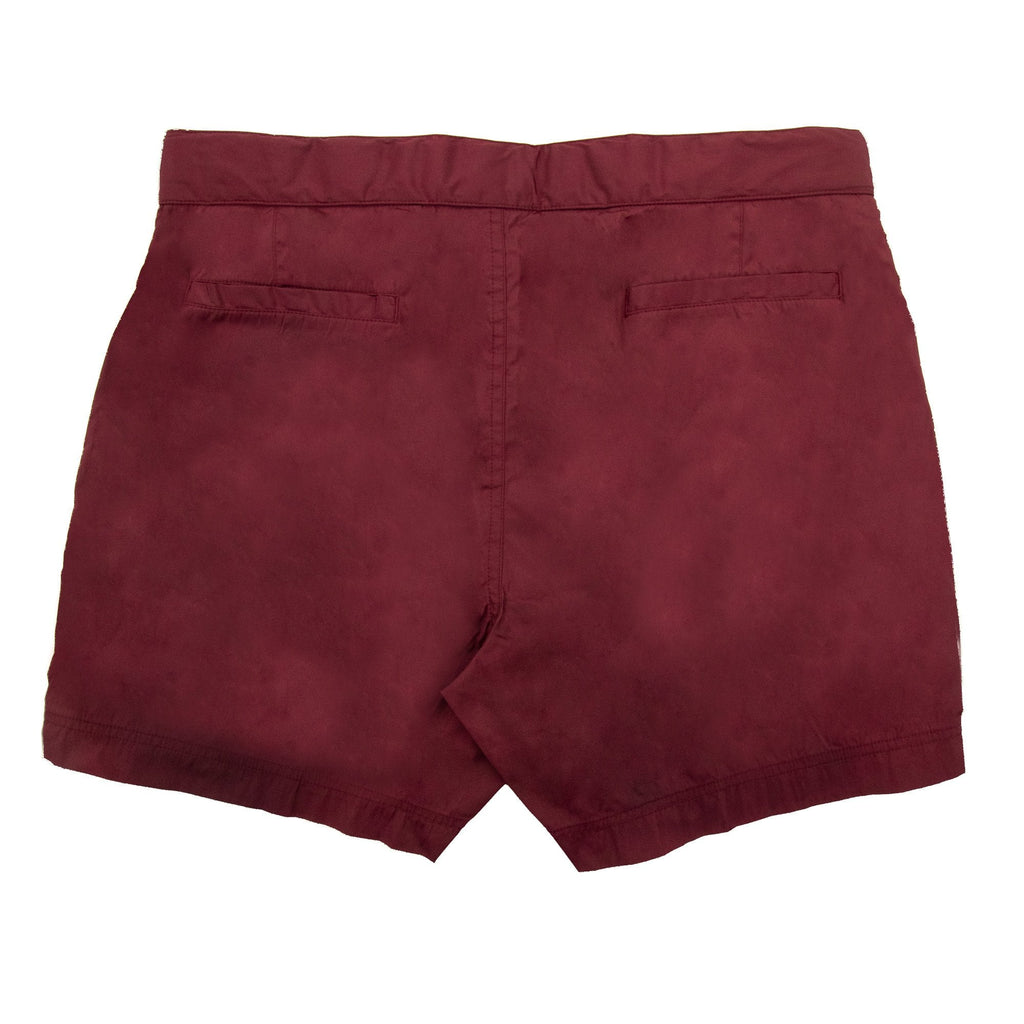 Vivienne Westwood Orb Embroidered Logo Shorts Wine