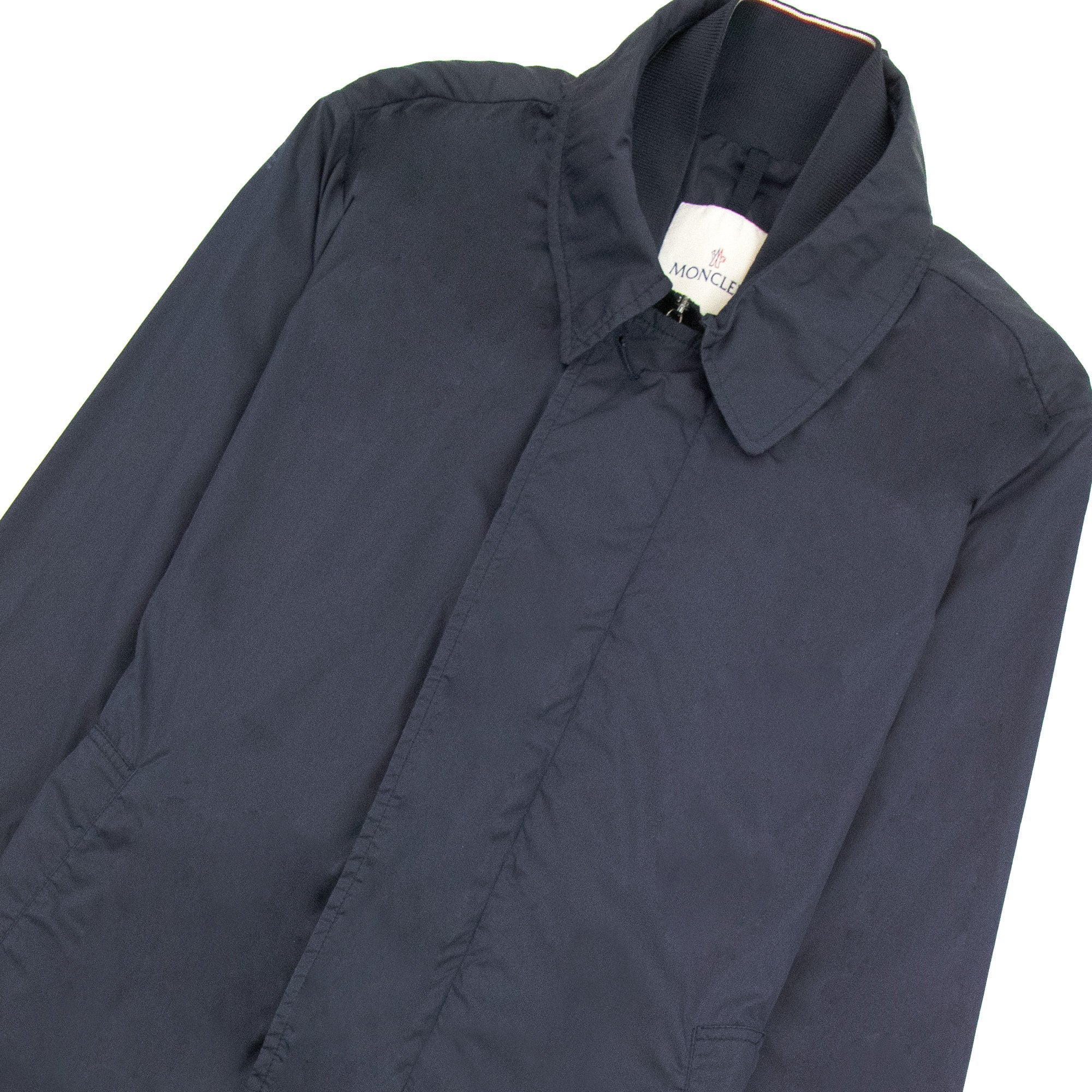 Moncler Lionel Long Jacket Navy