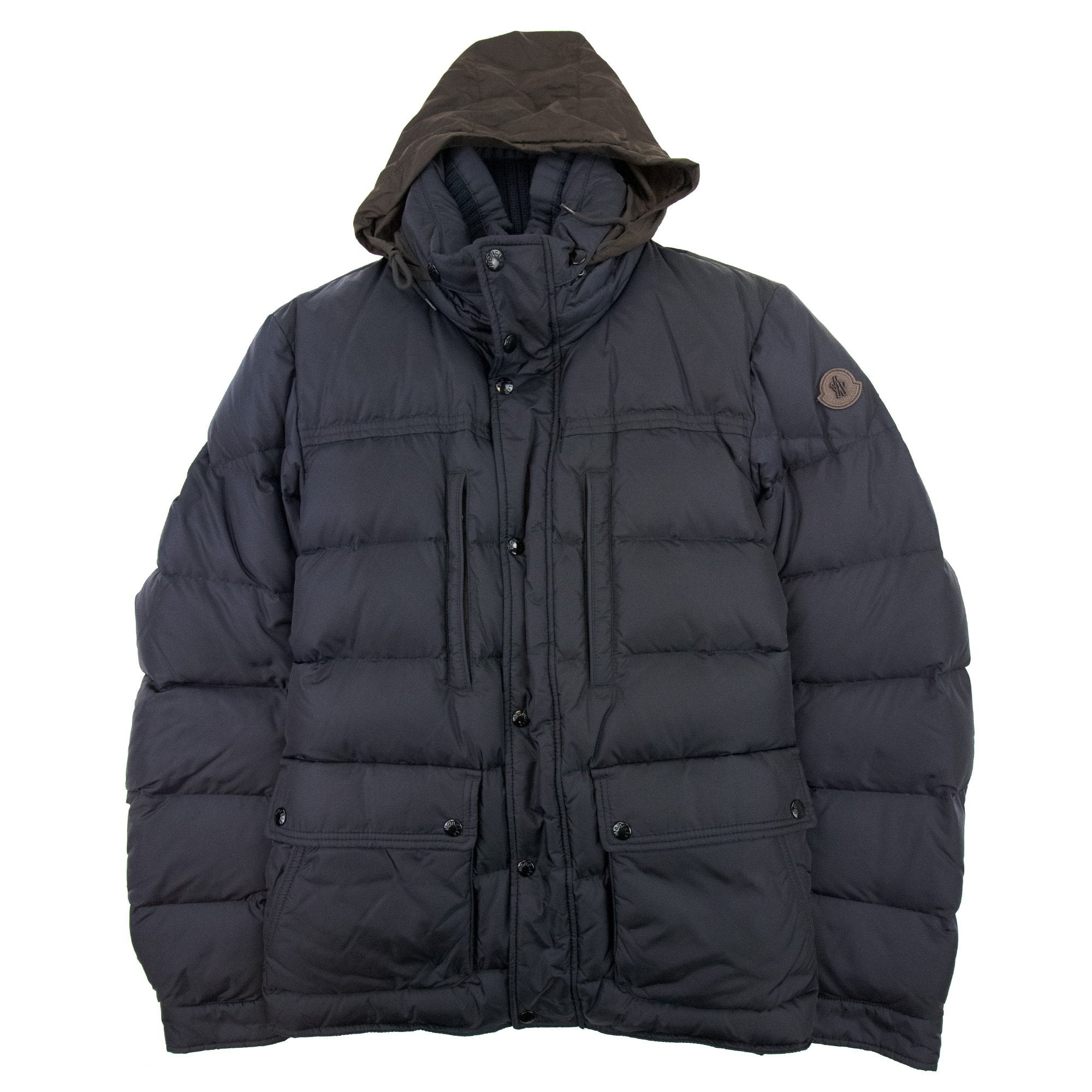 Moncler Double Collar Jacket Navy