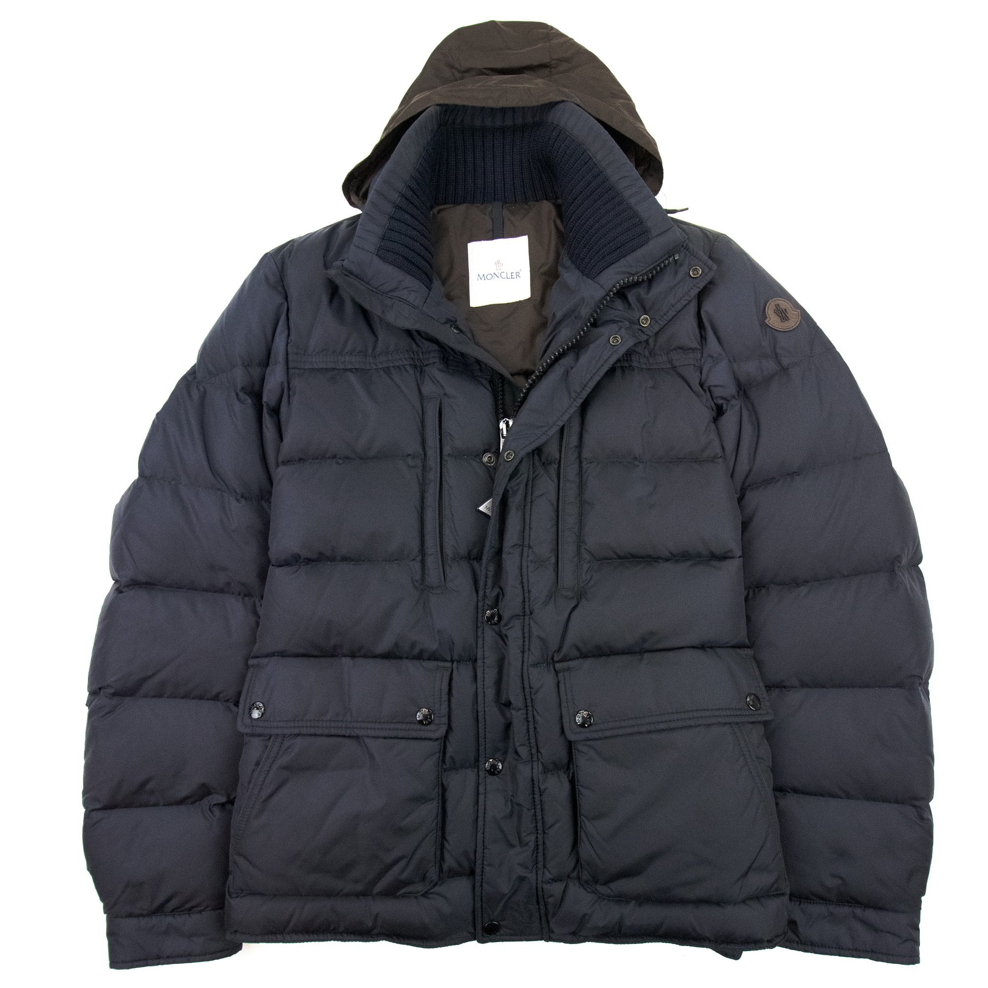 Moncler Double Collar Jacket Navy