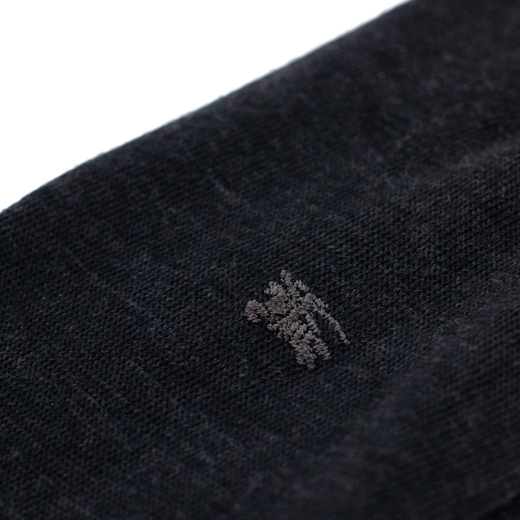 Burberry Horse Logo Merino Sock Dark Grey