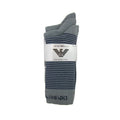 Emporio Armani 3 Pack Cotton Socks Grey