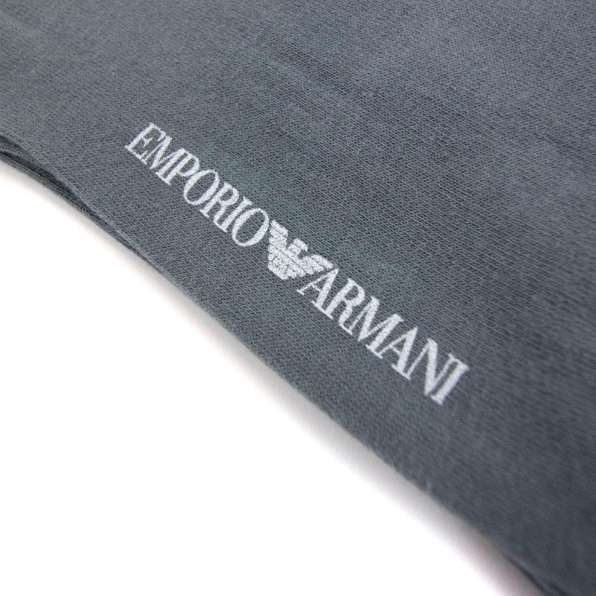Emporio Armani 3 Pack Cotton Socks Grey