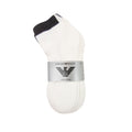Emporio Armani Intimates Eagle Logo Trainer Socks White
