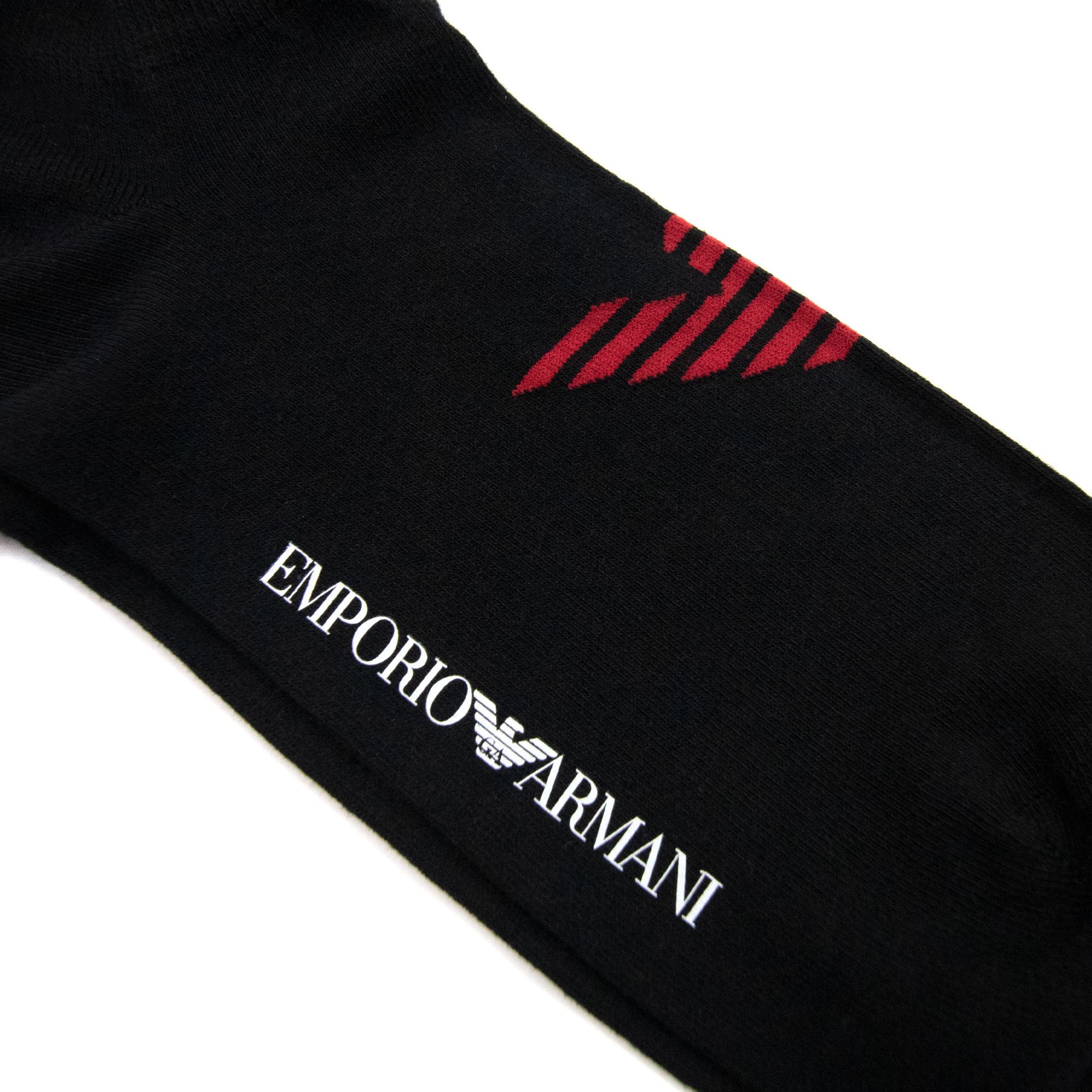 Emporio Armani 3 Pack Trainer Socks Black White Grey