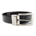 Valentino Parure Slice Belt & Key Chain Set Nero