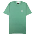 Hugo Boss Crew-neck T-shirt In Single-jersey Cotton Green