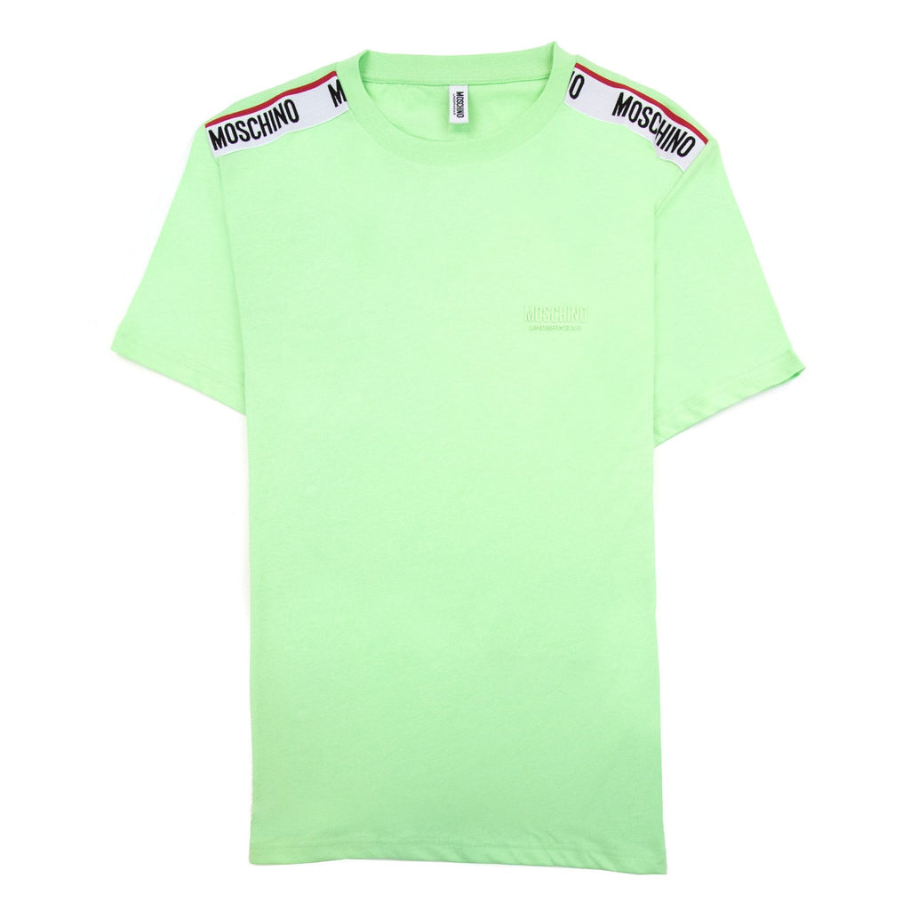 Moschino Underwear Tape Logo T-shirt Green 0449