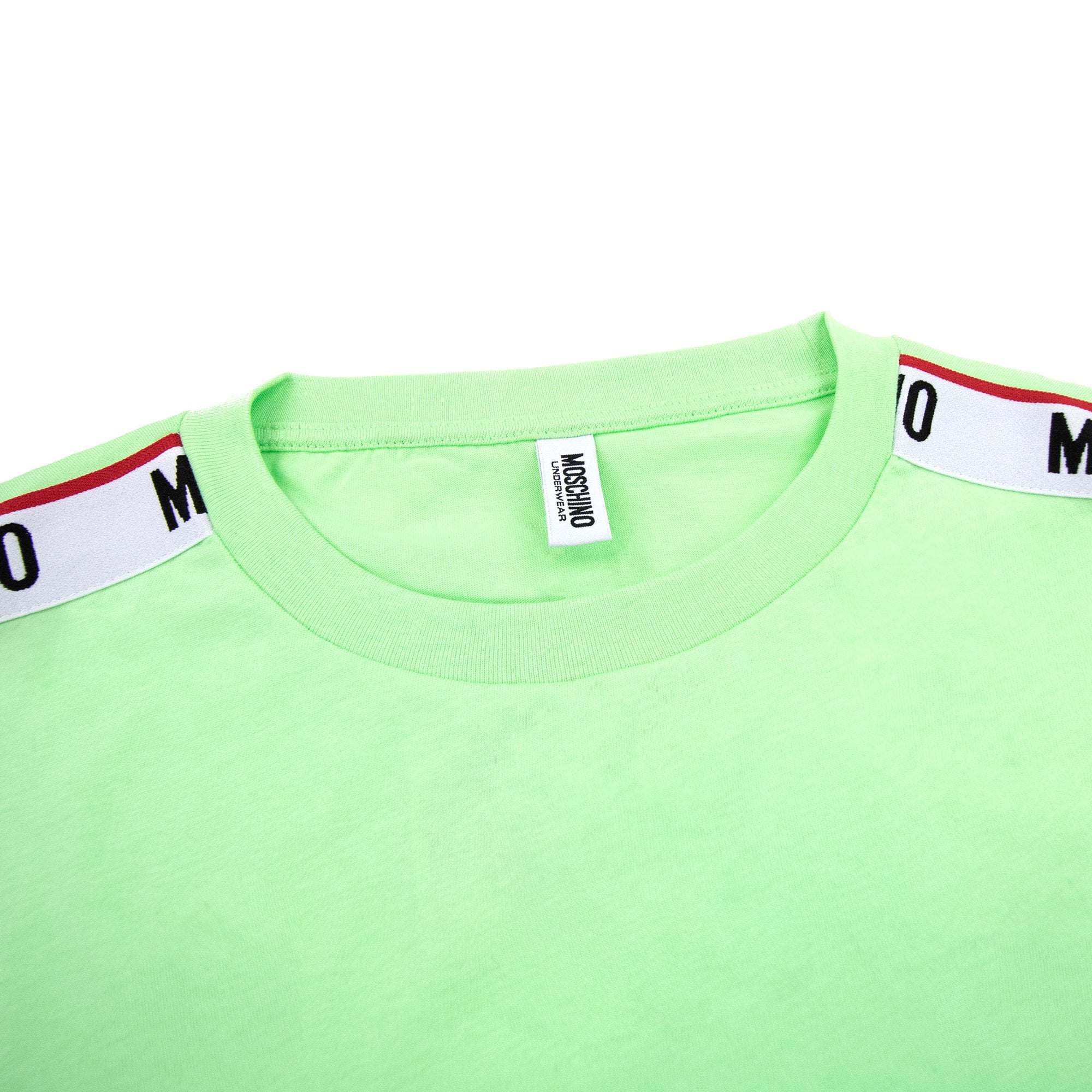 Moschino Underwear Tape Logo T-shirt Green 0449