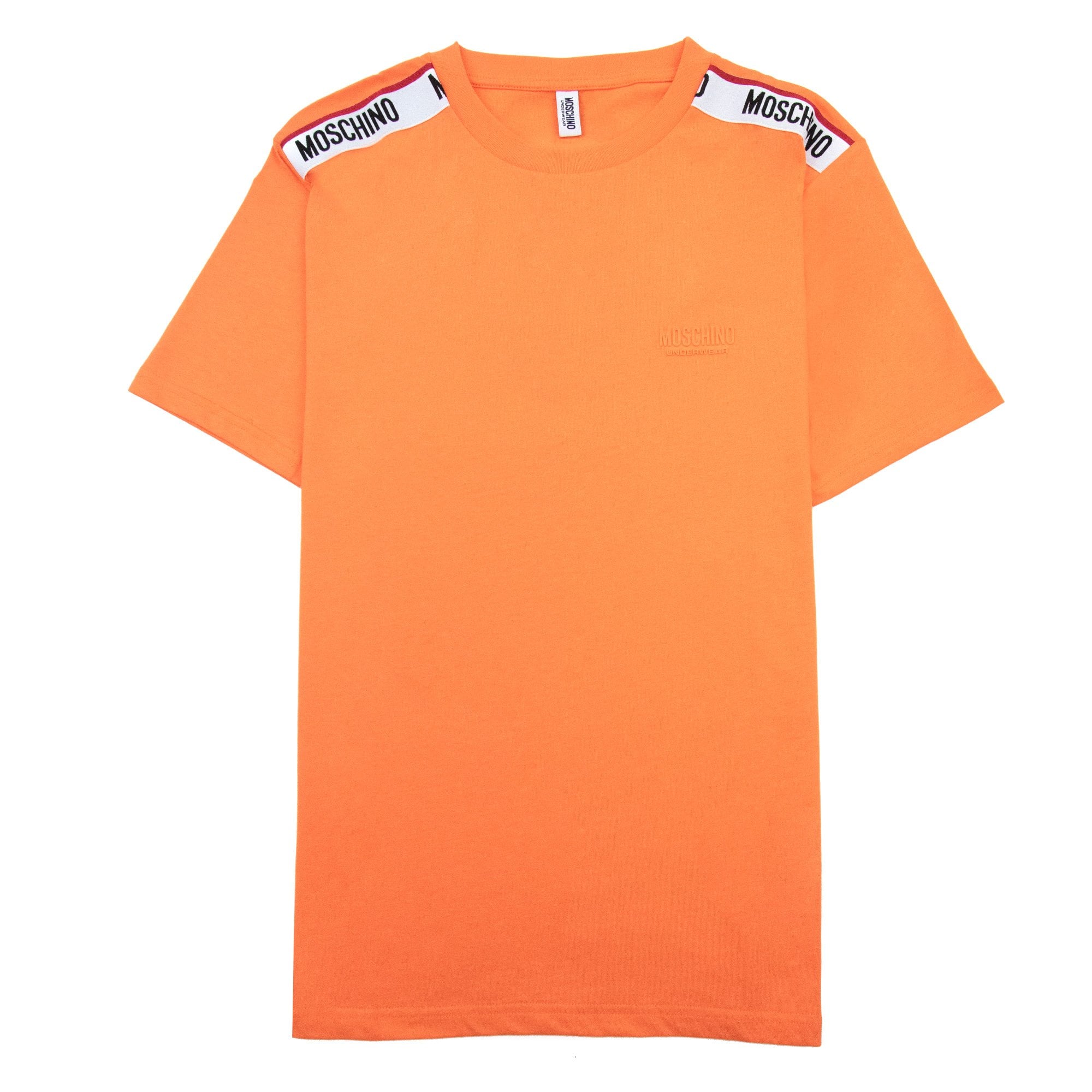 Moschino Underwear Tape Logo T-shirt Orange 0035