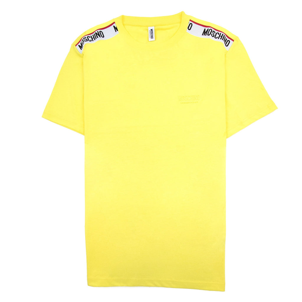 Moschino Underwear Tape Logo T-shirt Yellow 0021