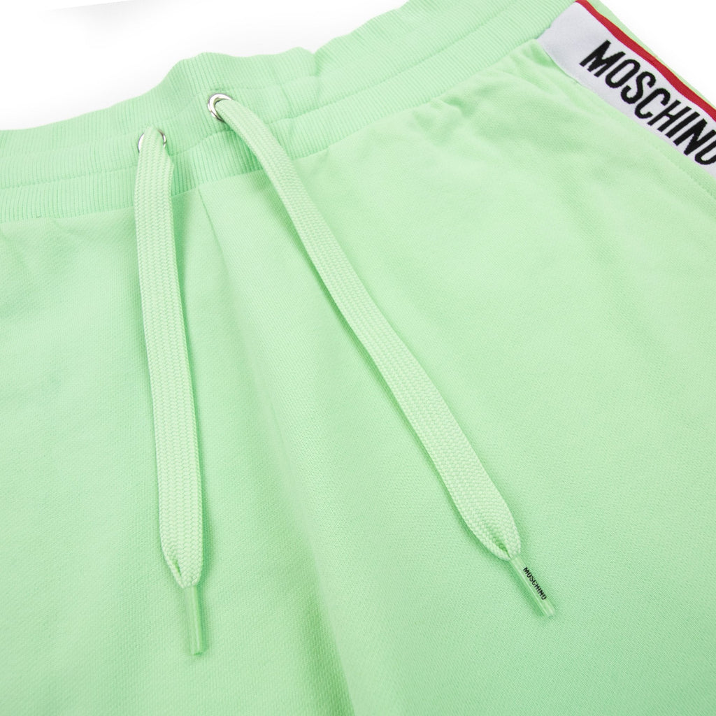 Moschino Underwear Logo Tape Shorts Green 0449