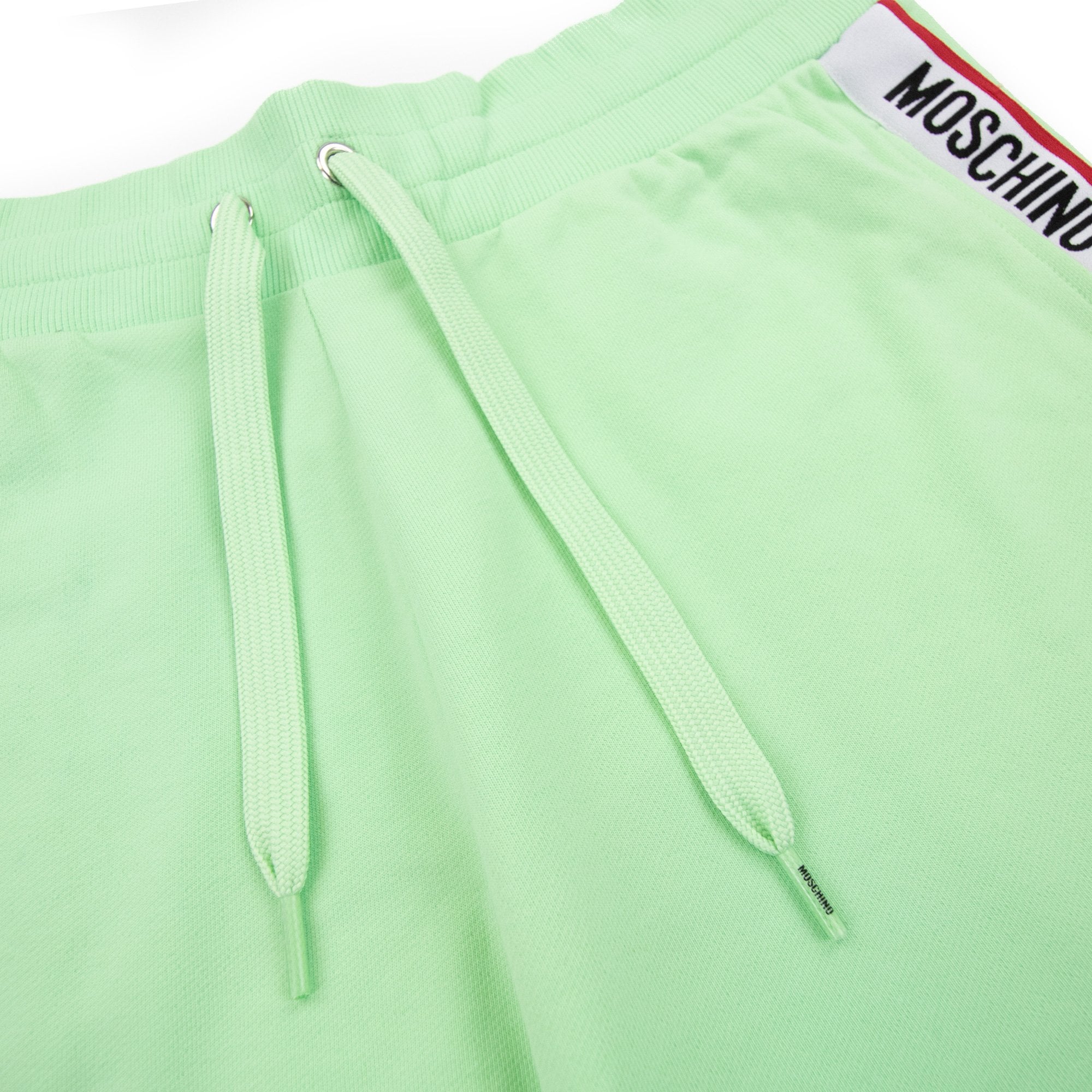 Moschino Underwear Logo Tape Shorts Green 0449