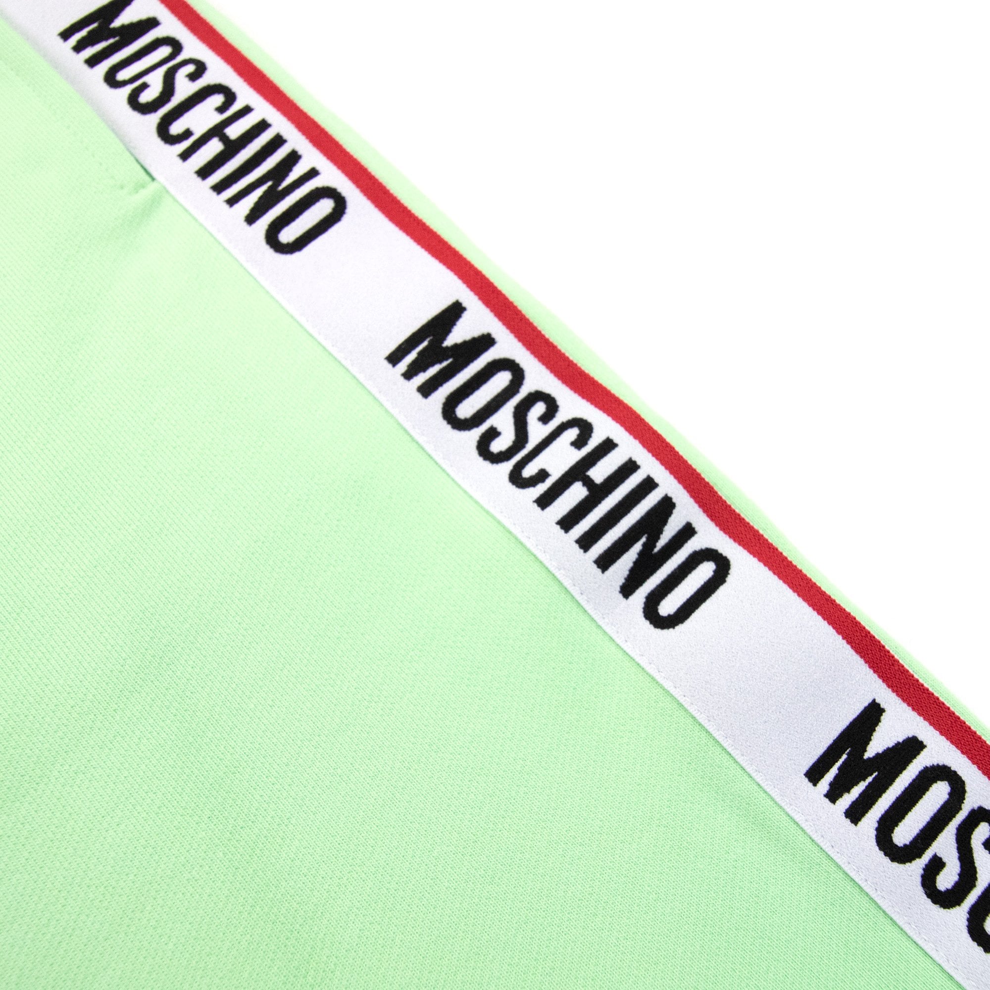 Moschino Underwear Logo Tape Shorts Green 0449