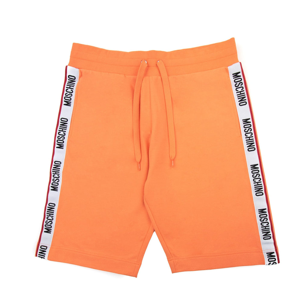 Moschino Underwear Logo Tape Shorts Orange 0035