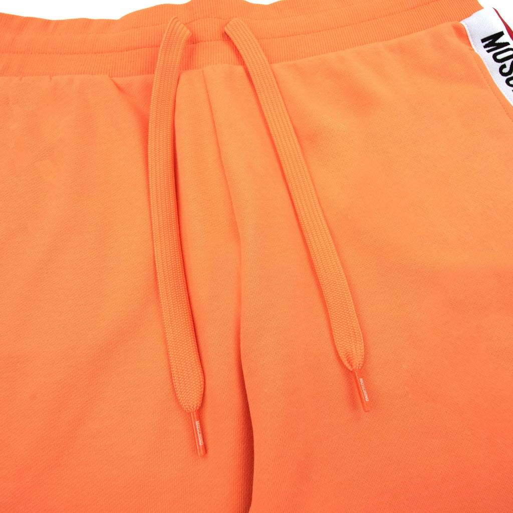 Moschino Underwear Logo Tape Shorts Orange 0035