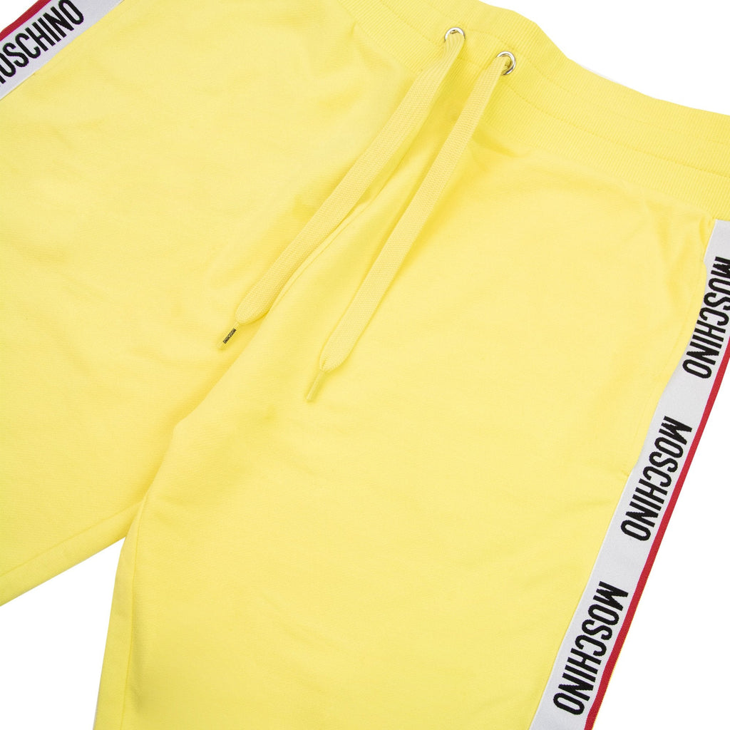 Moschino Underwear Logo Tape Shorts Yellow 0021