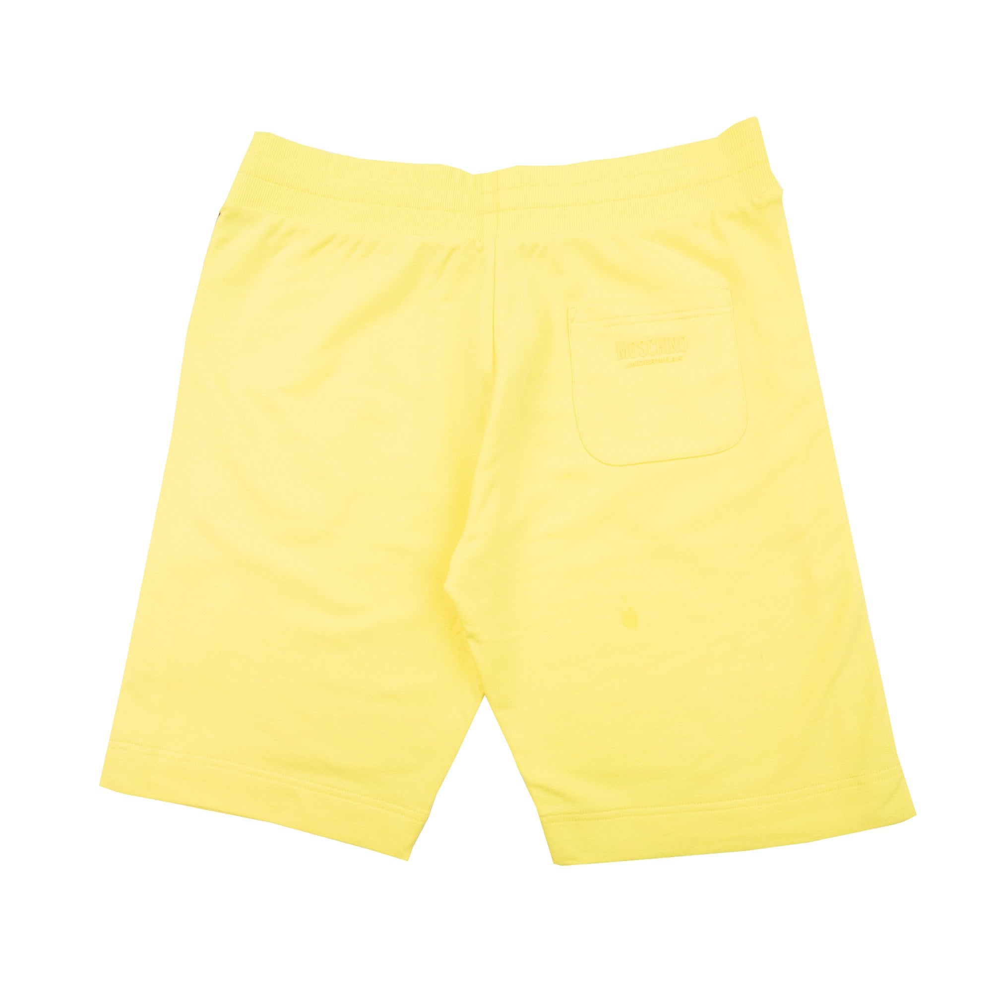 Moschino Underwear Logo Tape Shorts Yellow 0021
