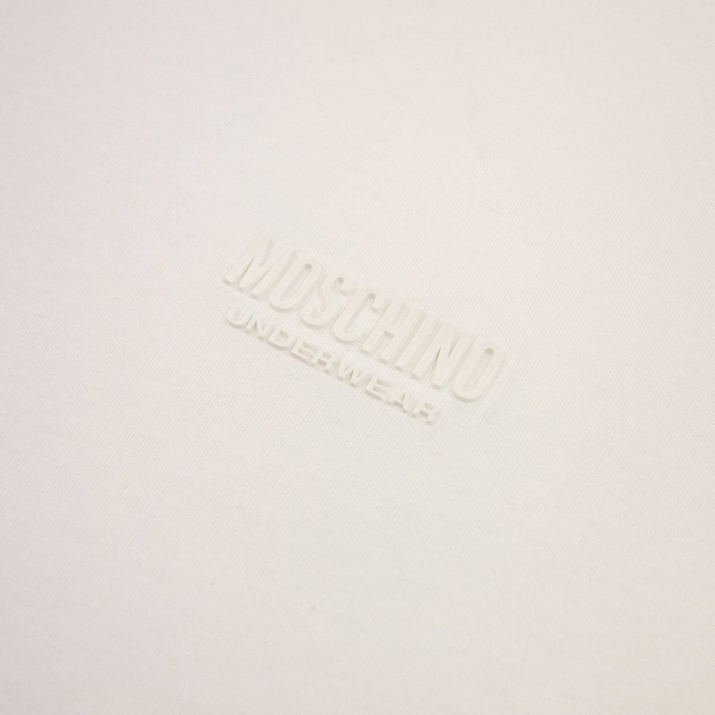 Moschino Underwear Tape Logo T-shirt White