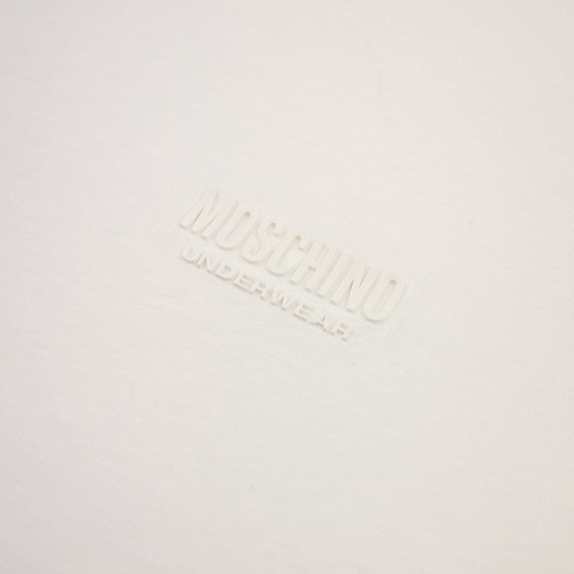 Moschino Underwear Tape Logo T-shirt White