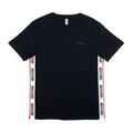 Moschino Underwear Chest Logo Tape T Shirt Black 0555