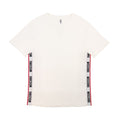 Moschino Underwear Chest Logo Tape T Shirt White 0001